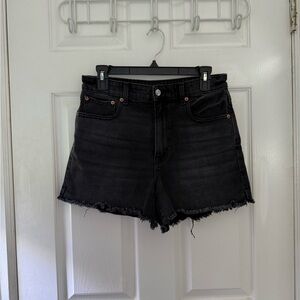 American Eagle Outfitters Black Jean Shorts